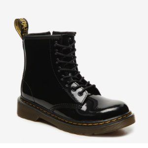 Dr. Martens Toddler Combat Boots, Black, Size 9